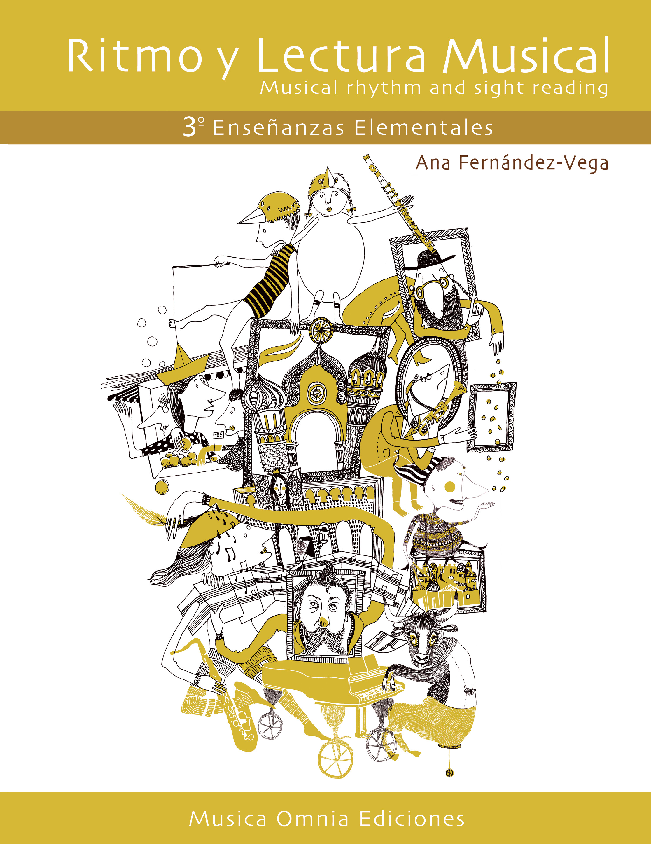 FERNANDEZ-VEGA A. - RITMO Y LECTURA MUSICAL 3º Enseñanzas Elementales  (Bilingüe)
