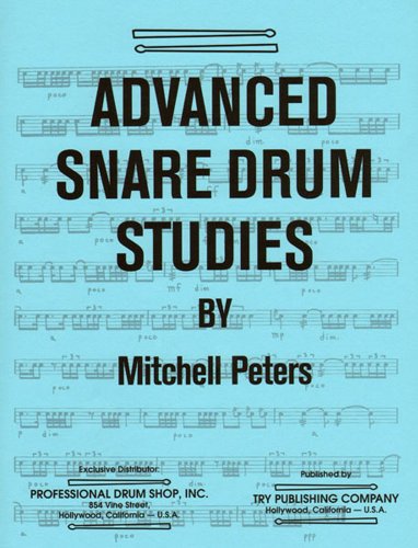 PETERS M. - ADVANCED SNARE DRUMS STUDIES -