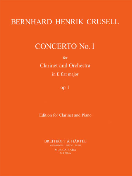 CRUSELL B.H. - CONCIERTO MIb - OP.1 Nº1 (CL)