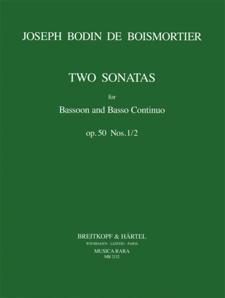 BOISMORTIER J.B. - SONATAS (2) - OP.50 Nº1/2