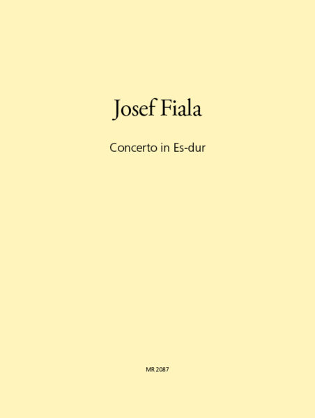 FIALA J. - CONCIERTO MIb -2 trompas