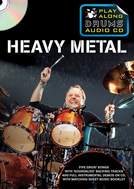 ALBUM.- HEAVY METAL PLAYALONG DRUMS +CD