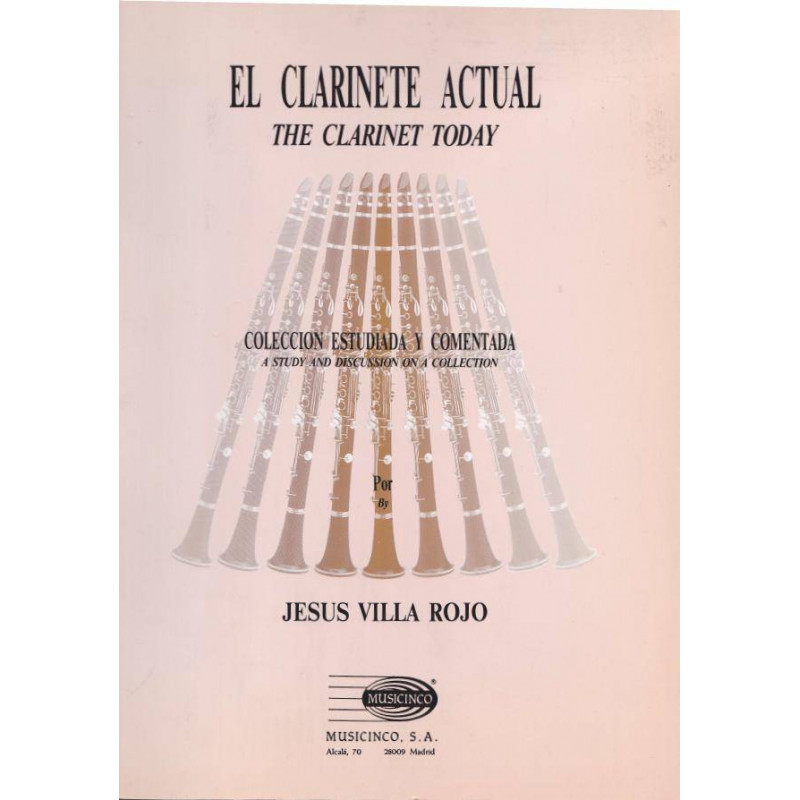 VILLA ROJO J. - EL CLARINETE ACTUAL