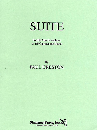 CRESTON P. - SUITE (SAX ALTO o CLARINETE SIb Y PIANO)