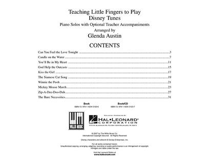 DISNEY W. - TUNES TEACHING LITTLE FINGERS TO PLAY