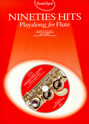 ALBUM - GUEST SPOT NINETIES HITS PLAYALONG (+CD) (FL) -