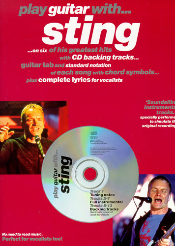 STING - PLAY GUITAR WITH (TABLATURA) (+CD) -