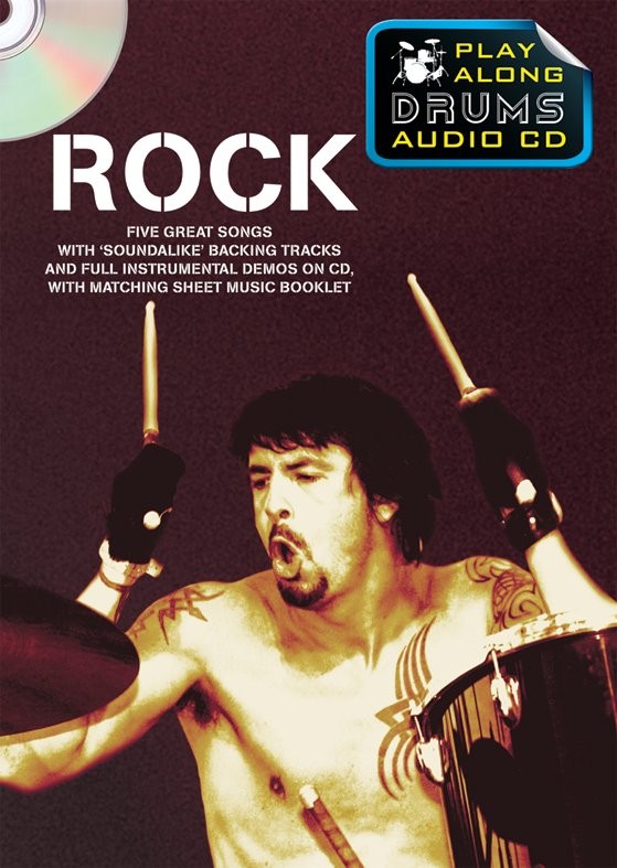 ALBUM. - ROCK PLAYALONG DRUMS +CD
