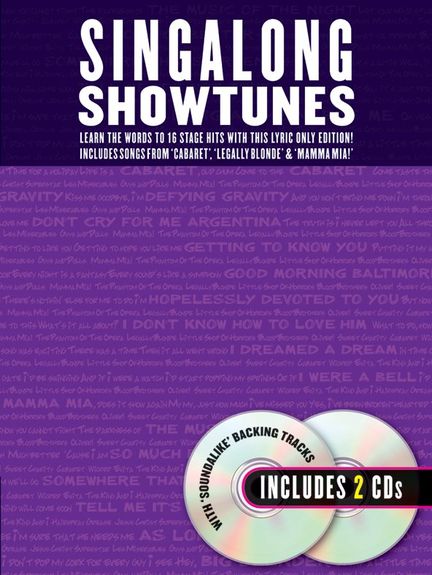 ALBUM - SINGALONG SHOWTUNES +2 CD