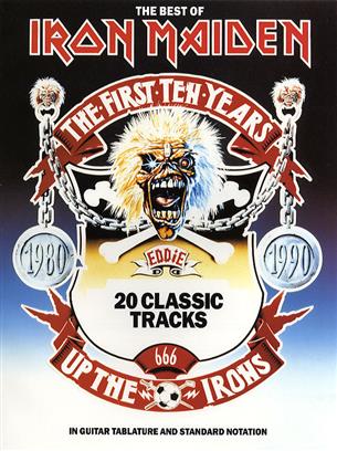 IRON MAIDEN - BEST OF 4 ALBUMES  (TABLATURA)