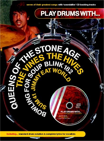 QUEENS OF THE STONE. -  AGE PLAY DRUMS WITH+CD (SEVEN OF THEIR GREATEST)