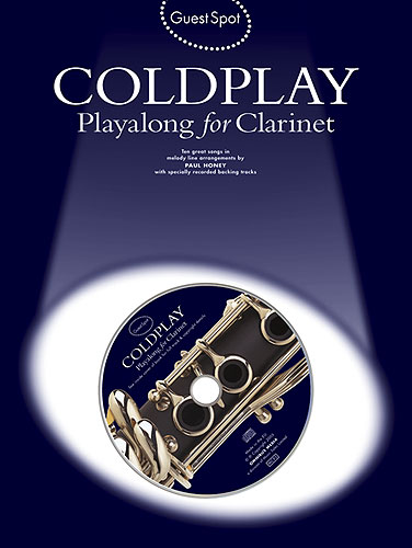 COLDPLAY- GUEST SPOT PLAYALONG ALTO SAX +2CD