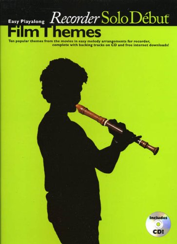 ALBUM - SOLO DEBUT FILM THEMES EASY PLAYALONG (RECORDER) (+CD)