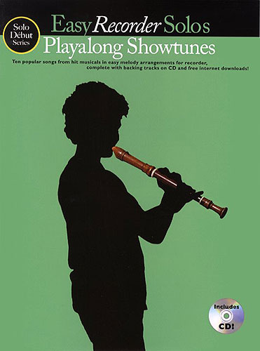 ALBUM - EASY RECORDER SOLOS PLAYALONG SHOWTUNES (+CD)