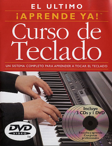 APRENDE YA ! CURSO DE TECLADO-PIANO (3 LIBROS+3CD+DVD)