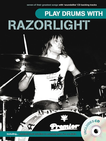RAZORLIGHT PLAY DRUMS WITH +CD