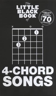 4 CHORD SONGS (70) LITTLE BLACK SONGBOOK (LETRAS CON ACORDES)