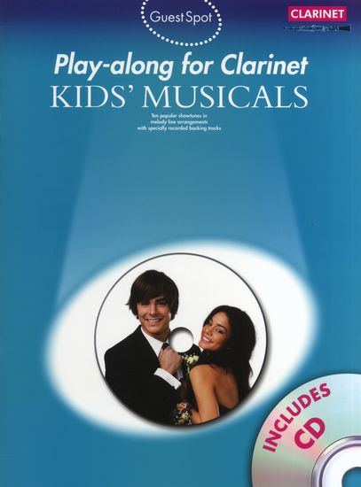 ALBUM - GUEST SPOT KIDS MUSICAL +CD CLARINETE