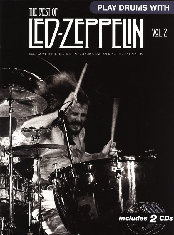 LED ZEPPELIN. - THE BEST OF Vº2 PLAY DRUMS WITH +2CDS