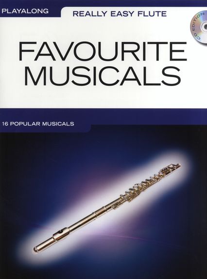 ALBUM - FAVOURITE MUSICALS REALLY EASY FLAUTA +CD