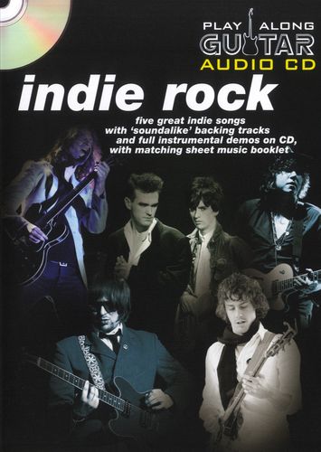 ALBUM - INDIE ROCK PLAY ALONG GUITAR AUDIO CD + PARTITURA (TABLATURA)