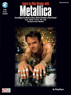 METALLICA - LEARN TO PLAY DRUMS WITH (+CD) -