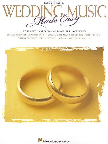 ALBUM -  TRADITIONAL WEDDING MUSIC (17)  EASY PIANO