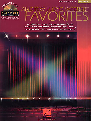 LLOYD WEBBER A.- FAVORITES V.26 PIANO PLAY-ALONG +CD
