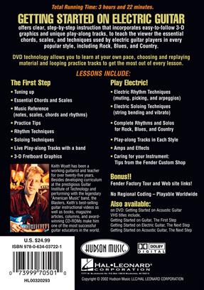 WYATT K. - GETTING STARTED ON ELECTRIC GUITAR (DVD) ESPAÑOL