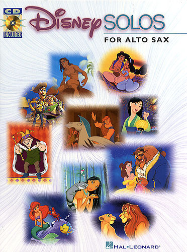 DISNEY W. - SOLOS SAXOFON ALTO  (DESCARGABLE O CD)