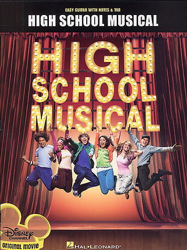 HIGH SCHOOL MUSICAL EASY GUITAR (TABLATURA) ORIGINAL MOVIE