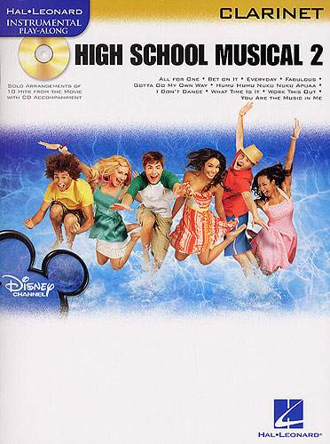 HIGH SCHOOL MUSICAL (CLARINET) V.2 ORIGINAL MOVIE +CD
