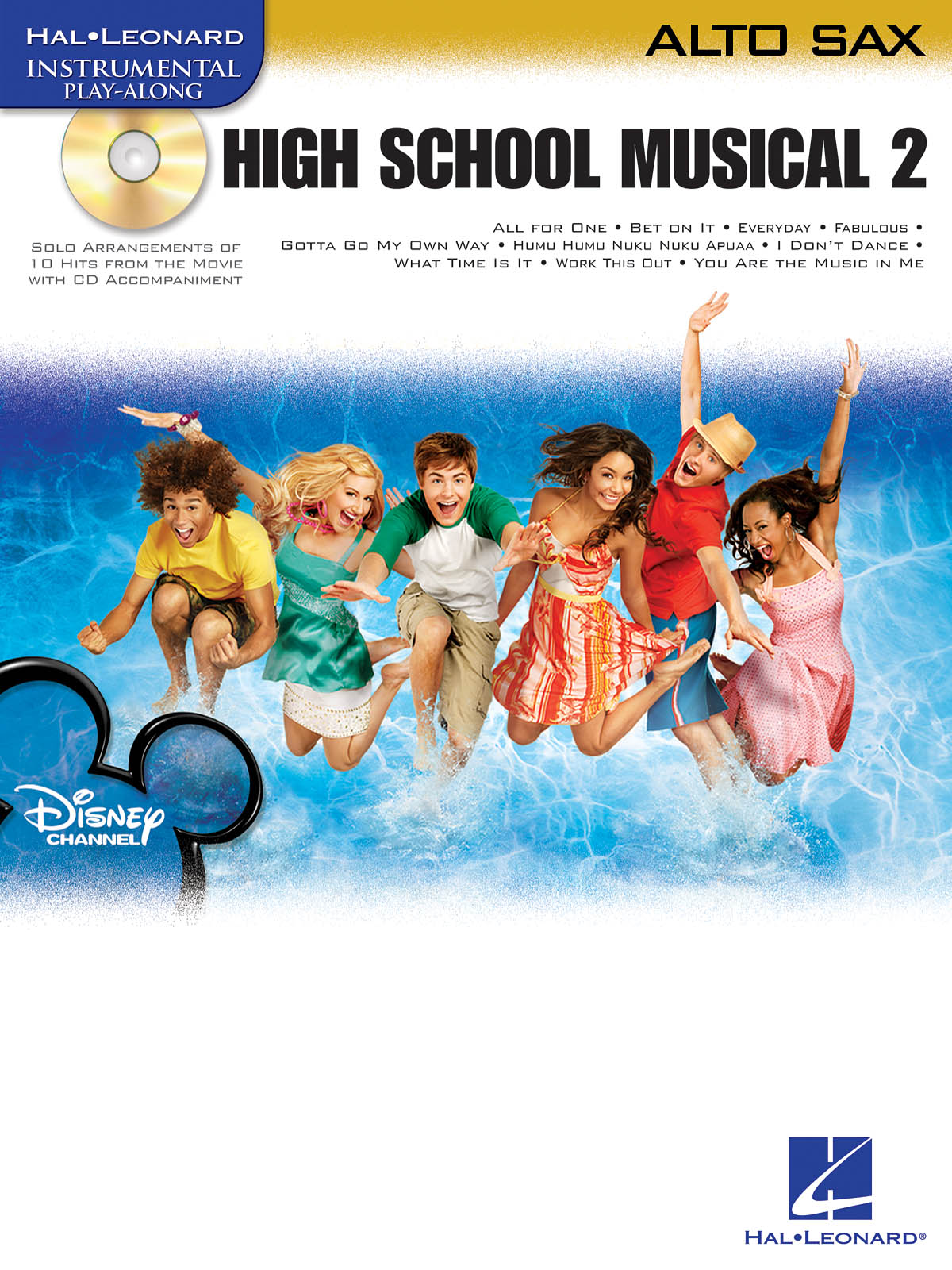 HIGH SCHOOL MUSICAL (SAXO ALTO) V.2 ORIGINAL MOVIE +CD