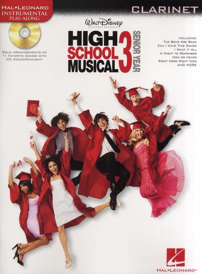 HIGH SCHOOL MUSICAL V.3 CLARINETE +CD