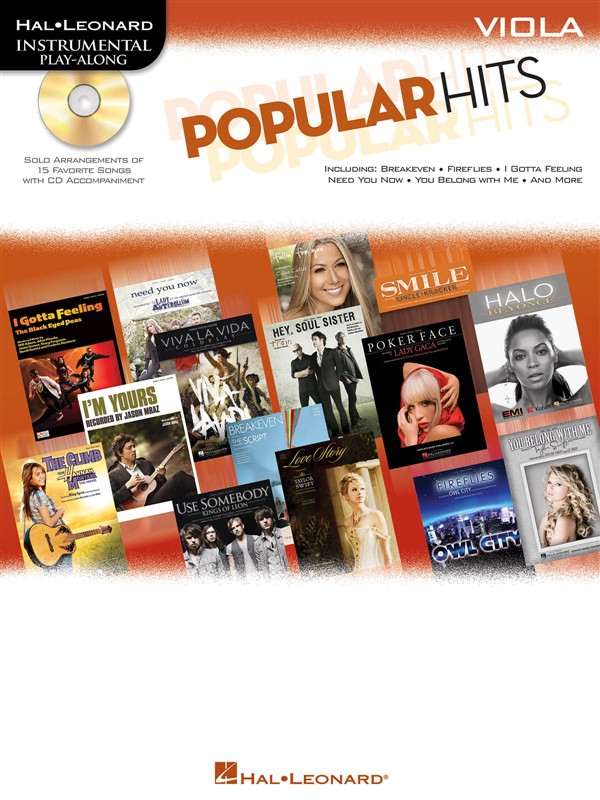 ALBUM - POPULAR HITS +CD VIOLA (PLAY ALONG)