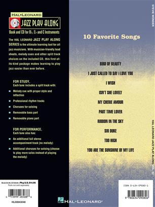 WONDER S. - FAVOURITE SONGS (10) +CD V.52 PLAY ALONG