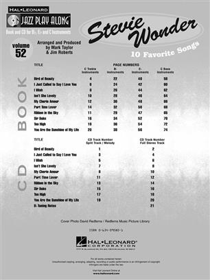WONDER S. - FAVOURITE SONGS (10) +CD V.52 PLAY ALONG