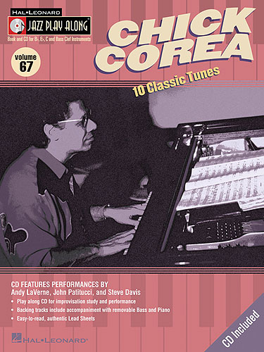 COREA C. - 10 CLASSIC TUNES VOL.67 PLAY ALONG +CD