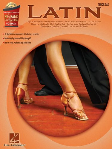 ALBUM - LATIN BIG BAND PLAY ALONG (SAXOFON TENOR) +CD V.6