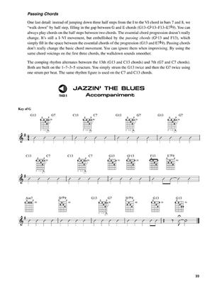 GANAPES/ROSS. - JAZZIN THE BLUES +CD (44 FULL-BAND TRACKS) GUITARRA