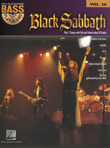 BLACK SABBATH. - PLAY 7 SONGS (TABLATURA) + CD VOL.26
