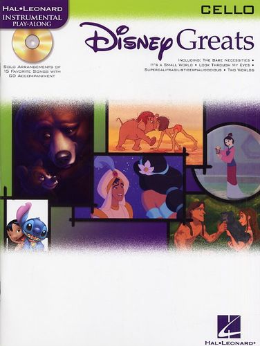 DISNEY W. - GREATS (VIOLA) + AUDIO DESCARGABLE