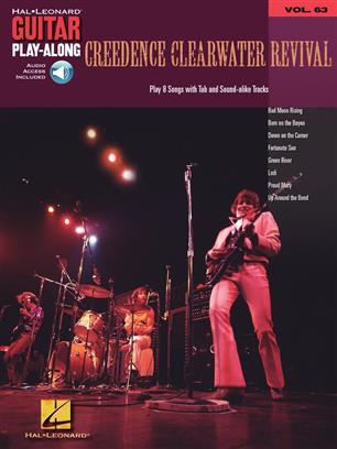 CREEDENCE CLEARWATER REVIVAL- PLAY GUITAR VOL.63 +CD