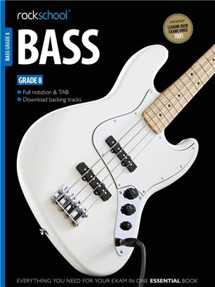 ROCKSCHOOL BASS GRADE 8  ( 2012-2018 ) +AUDIO DESCARGABLE
