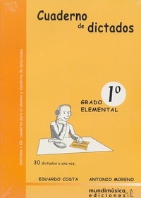 COSTA/MORENO - CUADERNO DE DICTADOS ELEMENTAL 1º +CD