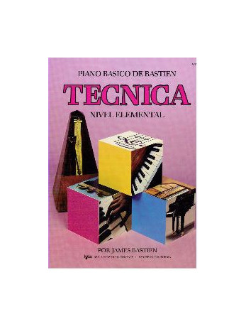 BASTIEN J. - PIANO BASICO TECNICA ELEMENTAL (ESPAÑOL) -