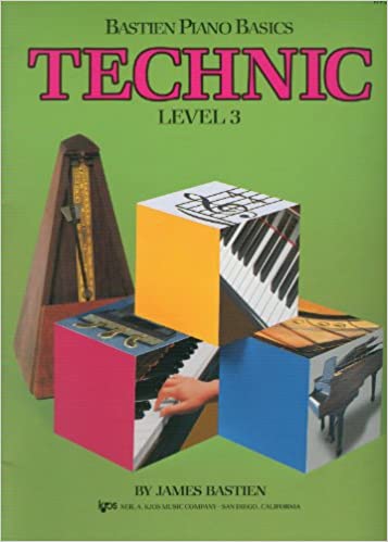 BASTIEN J. - PIANO BASICO TECNICA V.3 (INGLES) -