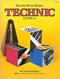 BASTIEN J. - PIANO BASICO TECNICA V.4 (INGLES) -