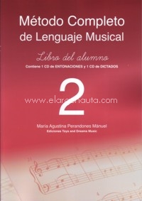 PERANDONES M.A. - METODO COMPLETO DE LENGUAJE MUSICAL V.2 ALUMNO + CD