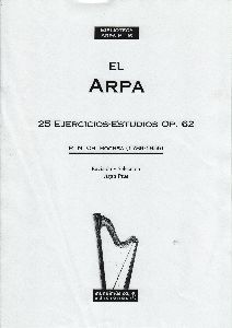 BOCHSA R.N.CHA.-EL ARPA: EJERCICIOS Y ESTUDIOS OP.62 (25)